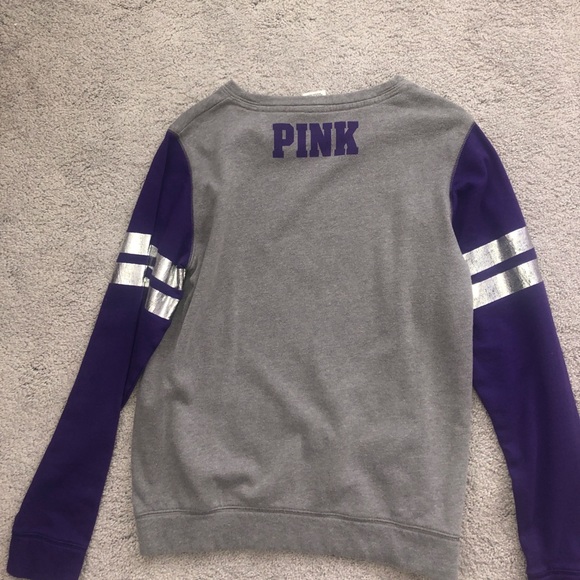 Victoria’s Secret Pink Northwestern Crewneck - Picture 2 of 3